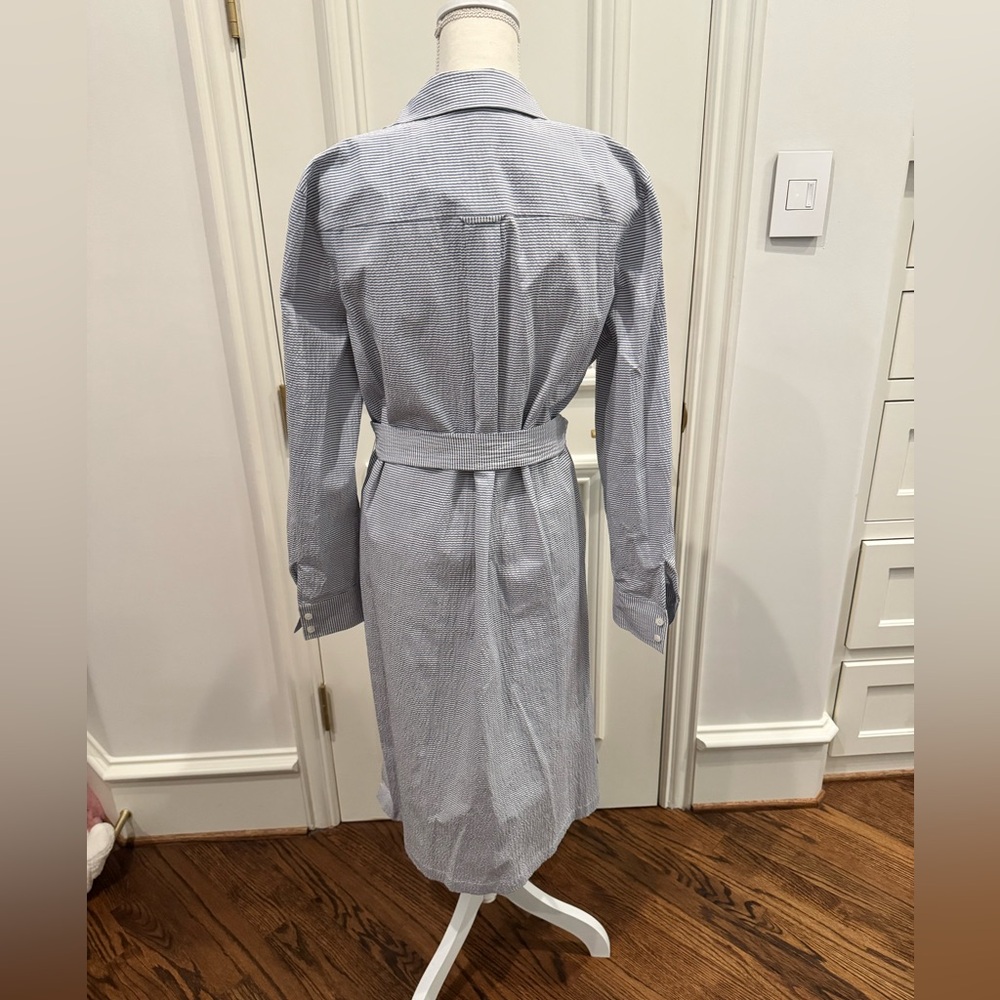 Lafayette 148 New York Shirt Dress with belt - Picture 6 of 6